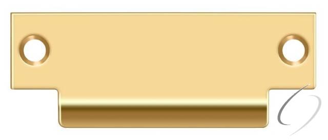 SPBDB478CR003 T- Strike; 4 7/8" x 1-1/4"; Without Hole; Lifetime Brass Finish