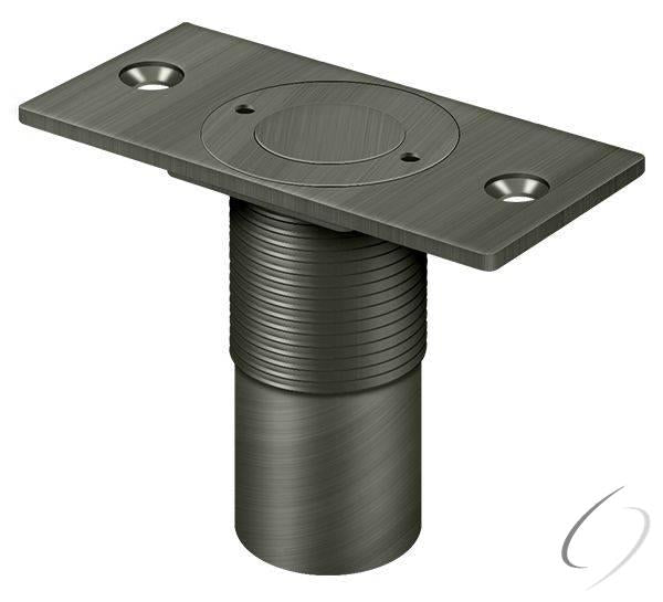 SPDP278U15A Dust Proof Strike; Adjustable; 2-7/8" x 1-3/8"; Antique Nickel Finish