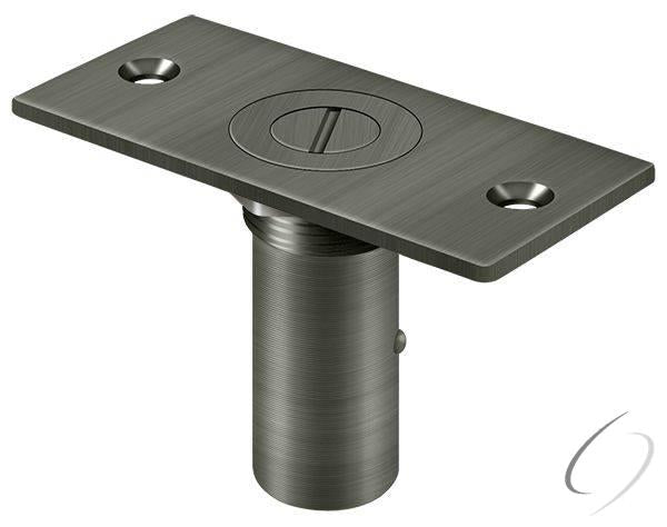 SPDP35SU15A Dust Proof Strike with Safety Lock; Antique Nickel Finish