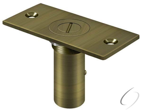 SPDP35SU5 Dust Proof Strike with Safety Lock; Antique Brass Finish