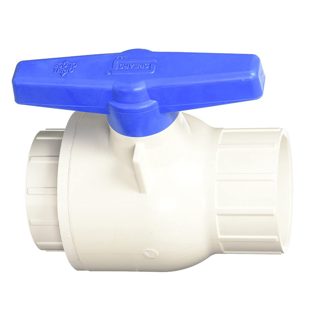 Spears 2622-030 - 3" PVC Utility Ball Valve w/O-Ring, Scheduled 80, Socket