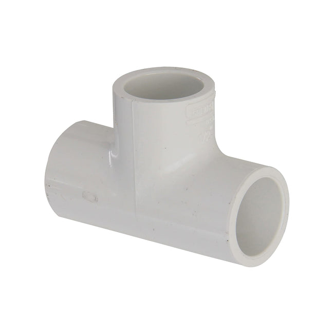401-005 - 1/2" PVC Schedule 40 Tee, Socket