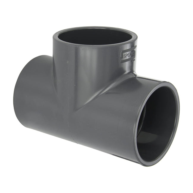 801-080 - PVC Pipe Fitting, Tee, Schedule 80, 8" Socket