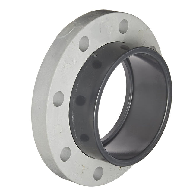 854-060 - Glass-Filled PVC Pipe Fitting, Van Stone Flange, Class 150, Schedule 80, 6" Socket
