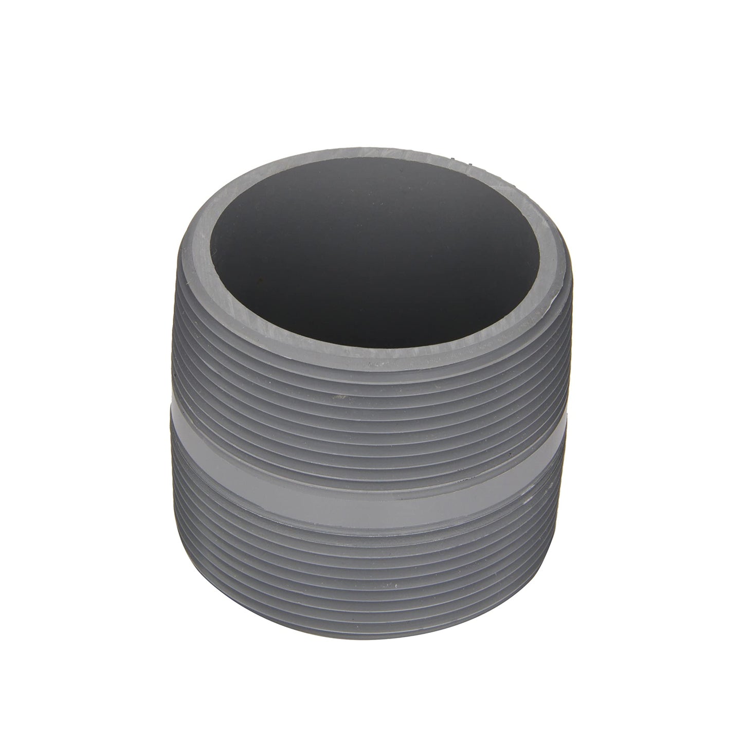 Spears 886-040C - CPVC Pipe Fitting, Nipple, Schedule 80, Gray, 1-1/2" NPT Male, 4" Length