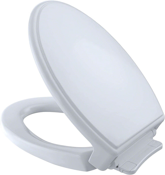 SS154#01 - Traditional SoftClose Elongated Toilet Seat - Cotton White