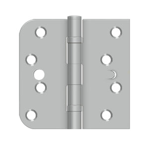 SS44058B32DLH-S Left Hand 4" x 4" with 5/8" Radius by Square Hinge; Ball Bearing; Security;