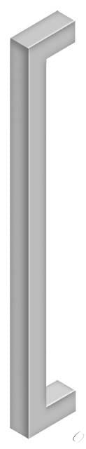 SSP1810U32D 18" Single Side Contemporary Pull Satin Stainless Steel Finish