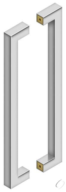 SSPBB1810U32 18" Back to Back Contemporary Pull Bright Stainless Steel Finish