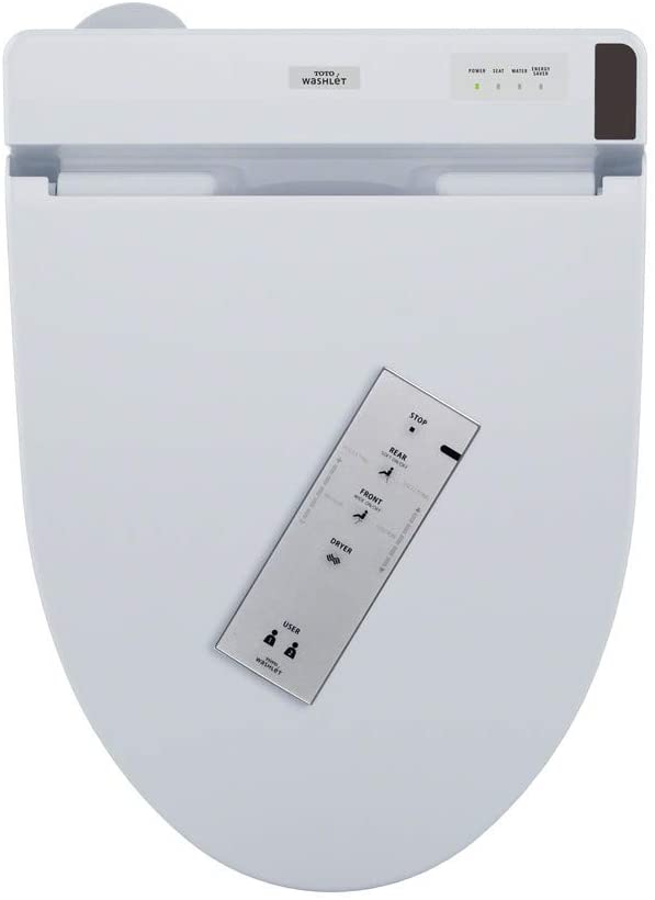Toto SW2044T20#01 - C200 WASHLET+ Ready Electronic Bidet Toilet Seat with PREMIST- Cotton White