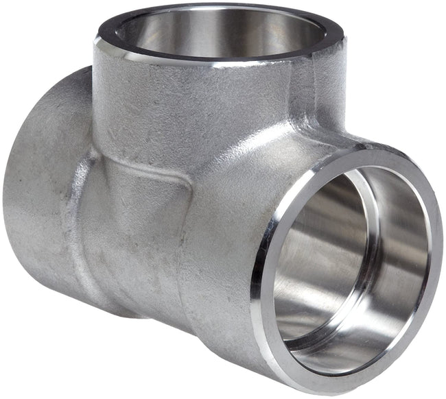 SW3406D-32 - 2" Tee, 304/304L Stainless Steel, Socket Weld