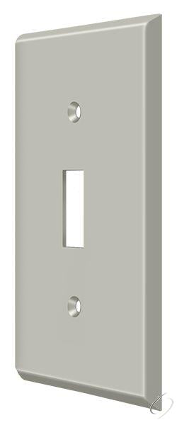 SWP4751U15 Switch Plate; Single Standard; Satin Nickel Finish