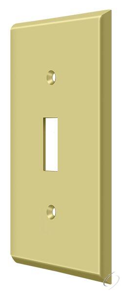 SWP4751U3 Switch Plate; Single Standard; Bright Brass Finish