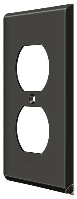 SWP4752U10B Switch Plate; Double Outlet; Oil Rubbed Bronze Finish