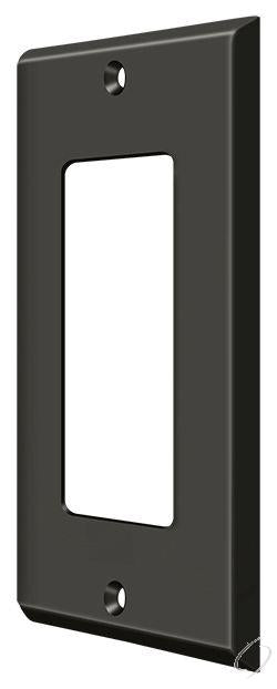 SWP4754U10B Switch Plate; Single Rocker; Oil Rubbed Bronze Finish