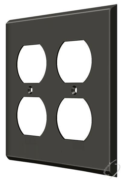SWP4771U10B Switch Plate; Quadruple Outlet; Oil Rubbed Bronze Finish