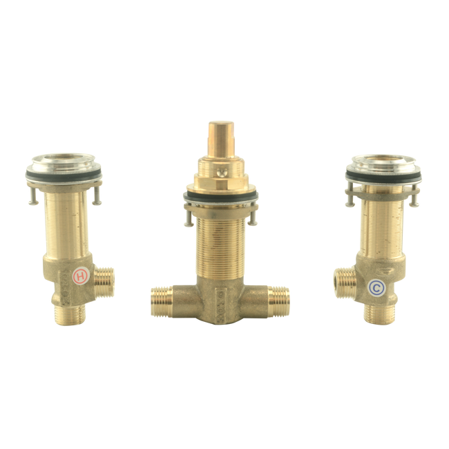 Toto TBN01201U - Three-Hole Roman Tub Filler Rough-In Valve- Brass