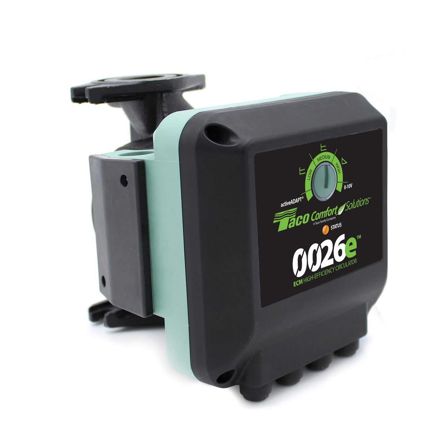 0026e - ECM High-Efficiency Circulator - Cast Iron 50 GPM - Rotated Flanges