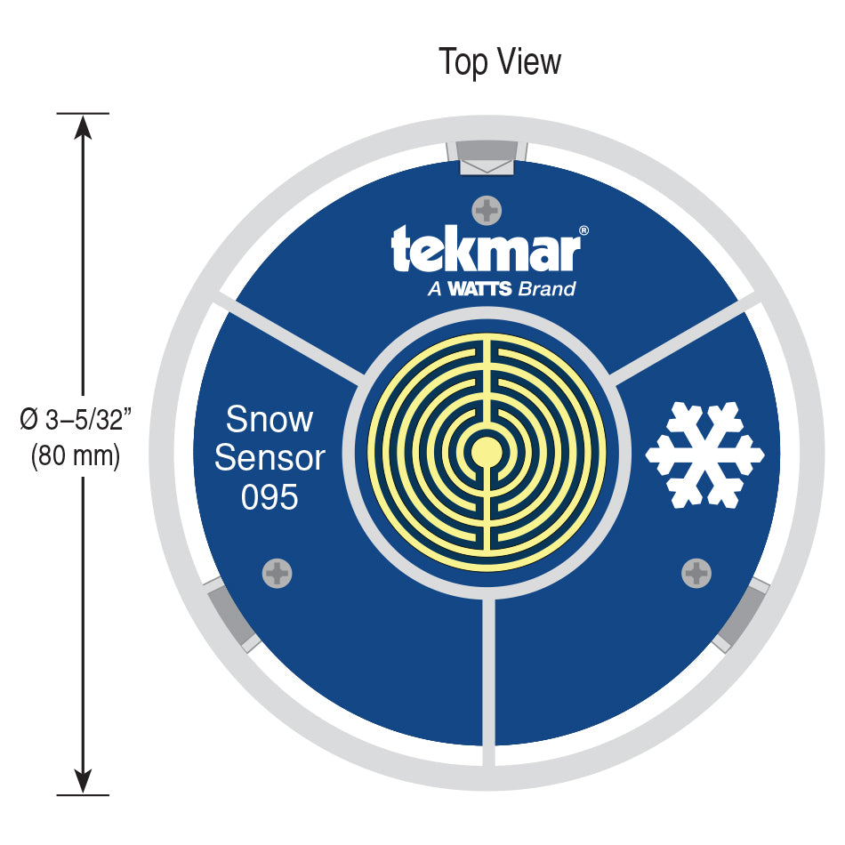 Tekmar 095 - Aerial Mounted Snow Sensor