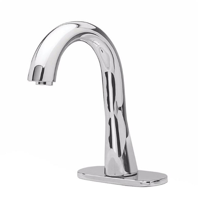 Toto TEL155-C20EM#CP - 0.5 GPM Single-Hole Gooseneck Bathroom Sink Faucet with 0.19 GPC Controller