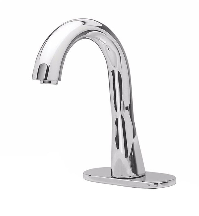 Toto TEL155-D10E#CP - 0.5 GPM Single-Hole Gooseneck Bathroom Sink Faucet with 0.09 GPC Controller