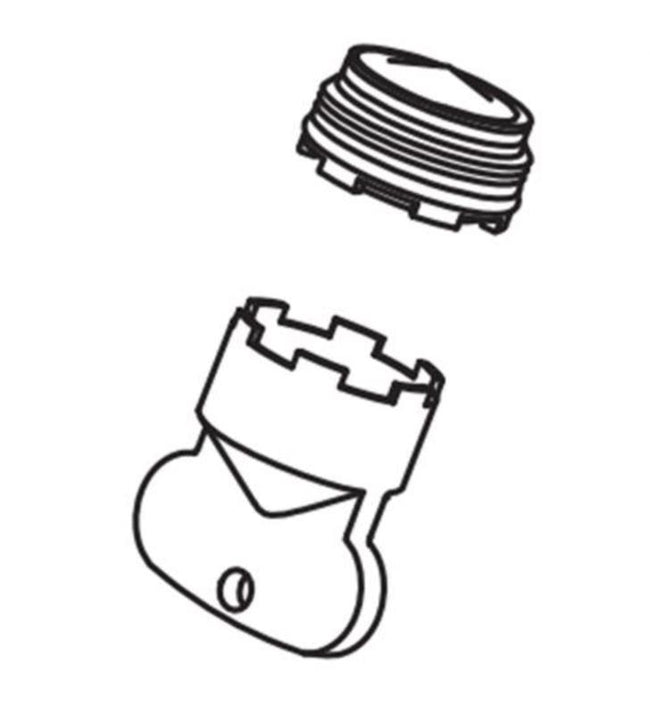 Toto THP5071 - 1.2 GPM Aerator and Key for Lavatory Faucet