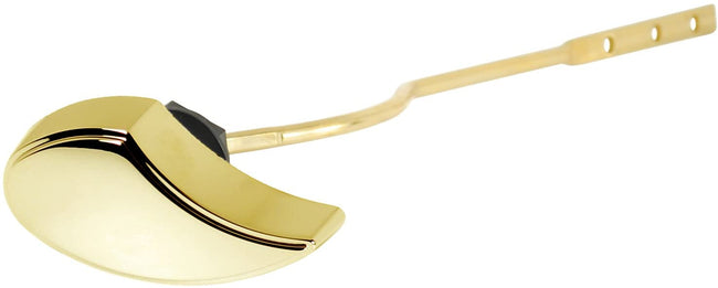 Toto THU061#PB - Left Hand Tank Lever with Arm from the Carusoe Collection-POLISHED BRASS