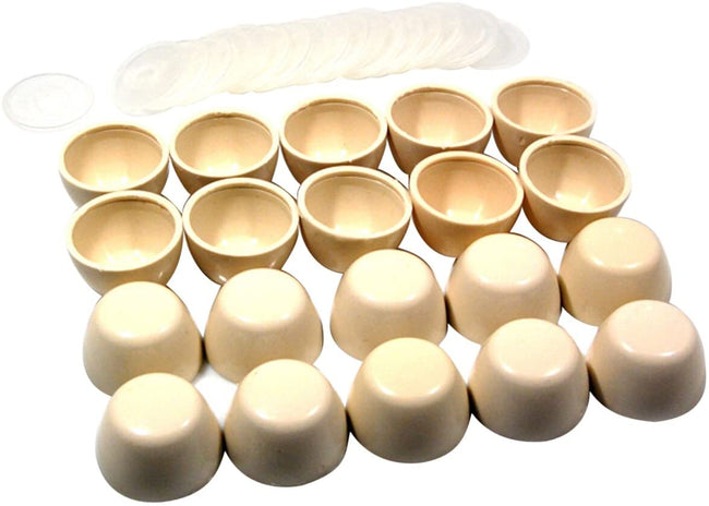 Toto THU098#03 - Bolt Cap Set (10 Caps and 10 Bases)