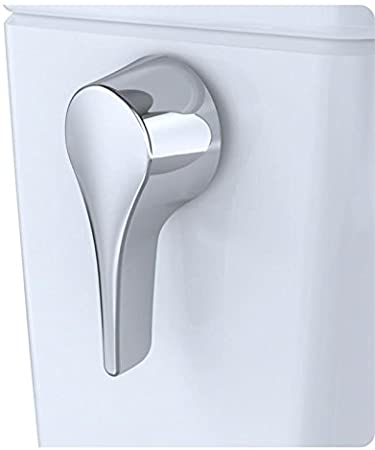 Toto THU485#PN - Trip Lever Handle Assembly with Nut for CST454 series Toilets With Finish  Polished