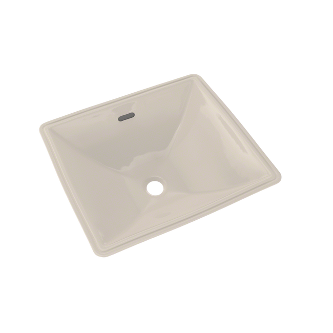 Toto LT624G#12 - Legato 17" x 15" Undermount Bathroom Sink with Overflow and CeFiONtect Ceramic Glaz
