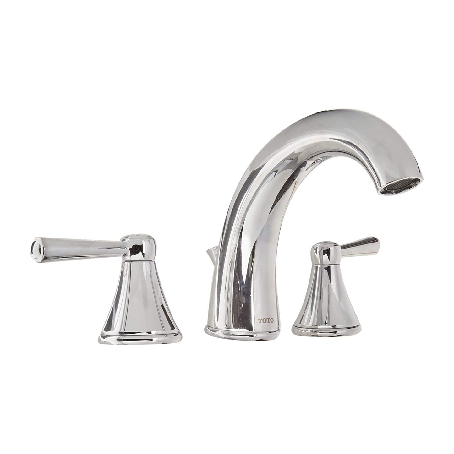 Toto TL210DD12#CP - Silas Widespread Bathroom Faucet with Drain Assembly