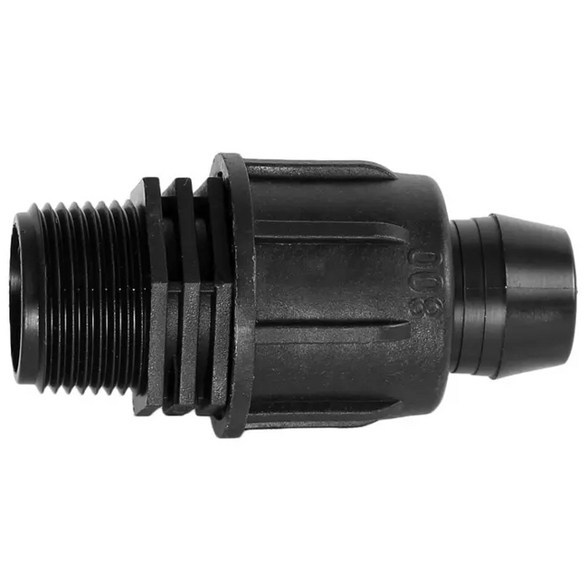 TLF-MPT8-0800 - 800 Series 3/4" Twist Lock to 3/4" MPT Thread Adaptor