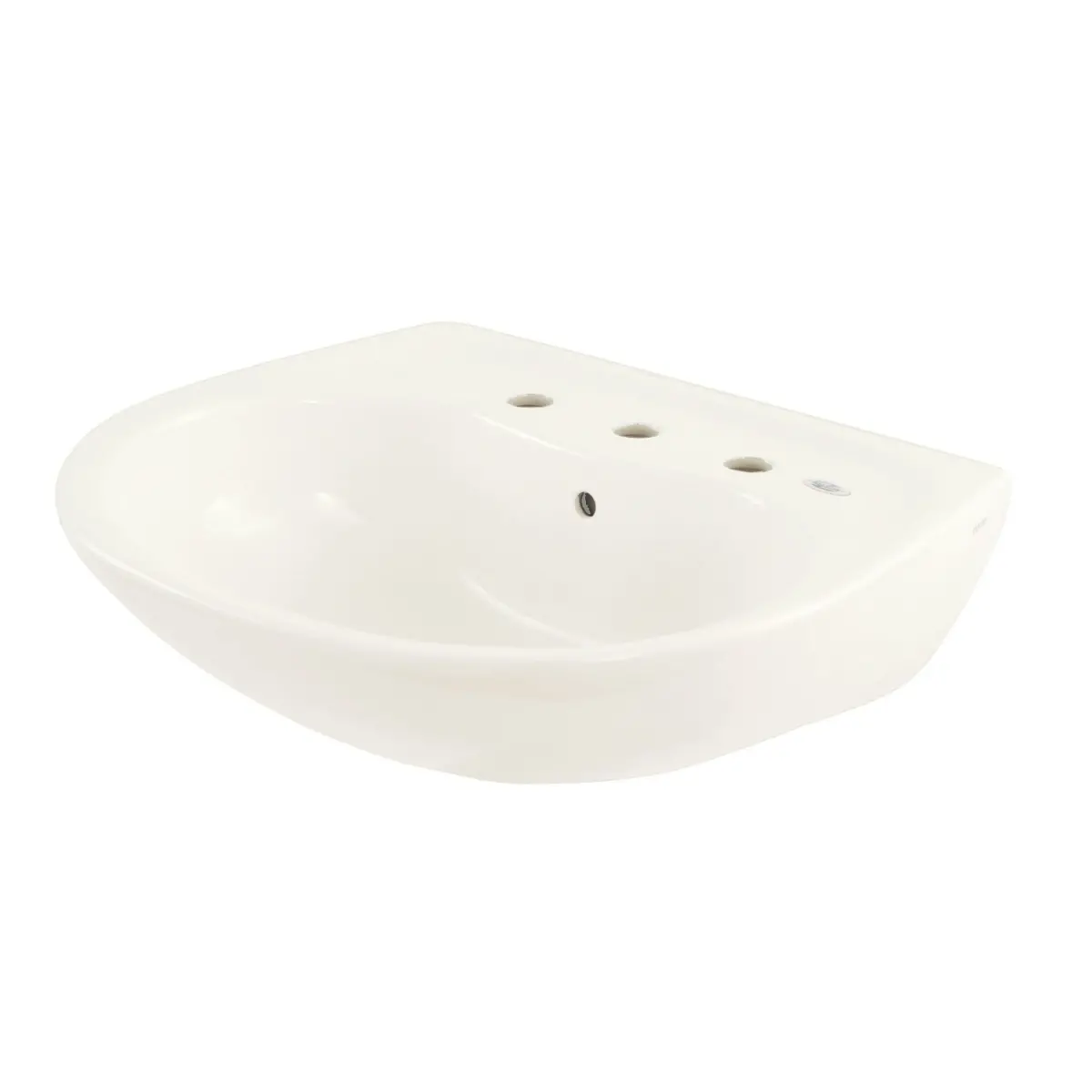 Toto LT241.8G#11 - Supreme 22-7/8" Wall Mounted Bathroom Sink with 3 Faucet Holes Drilled, Overflow