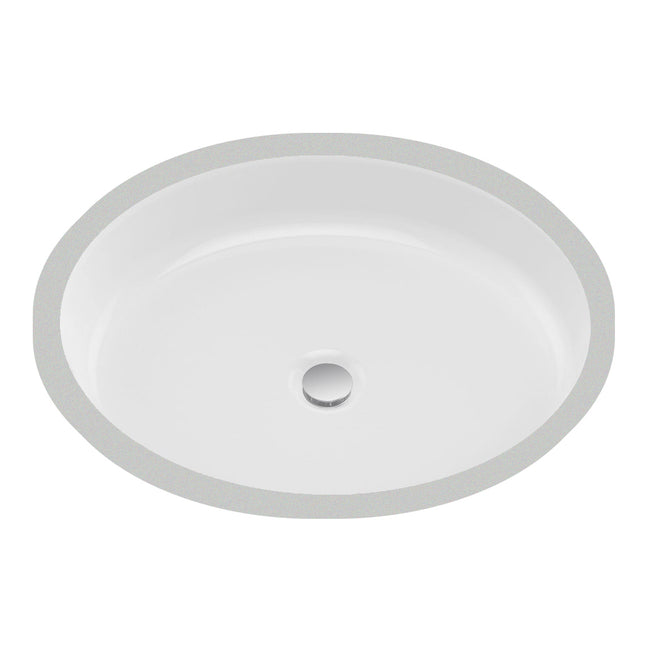 Toto LT233#01 - Atherton Oval Undercounter Lavatory, 19 x 15-Inch- Cotton White