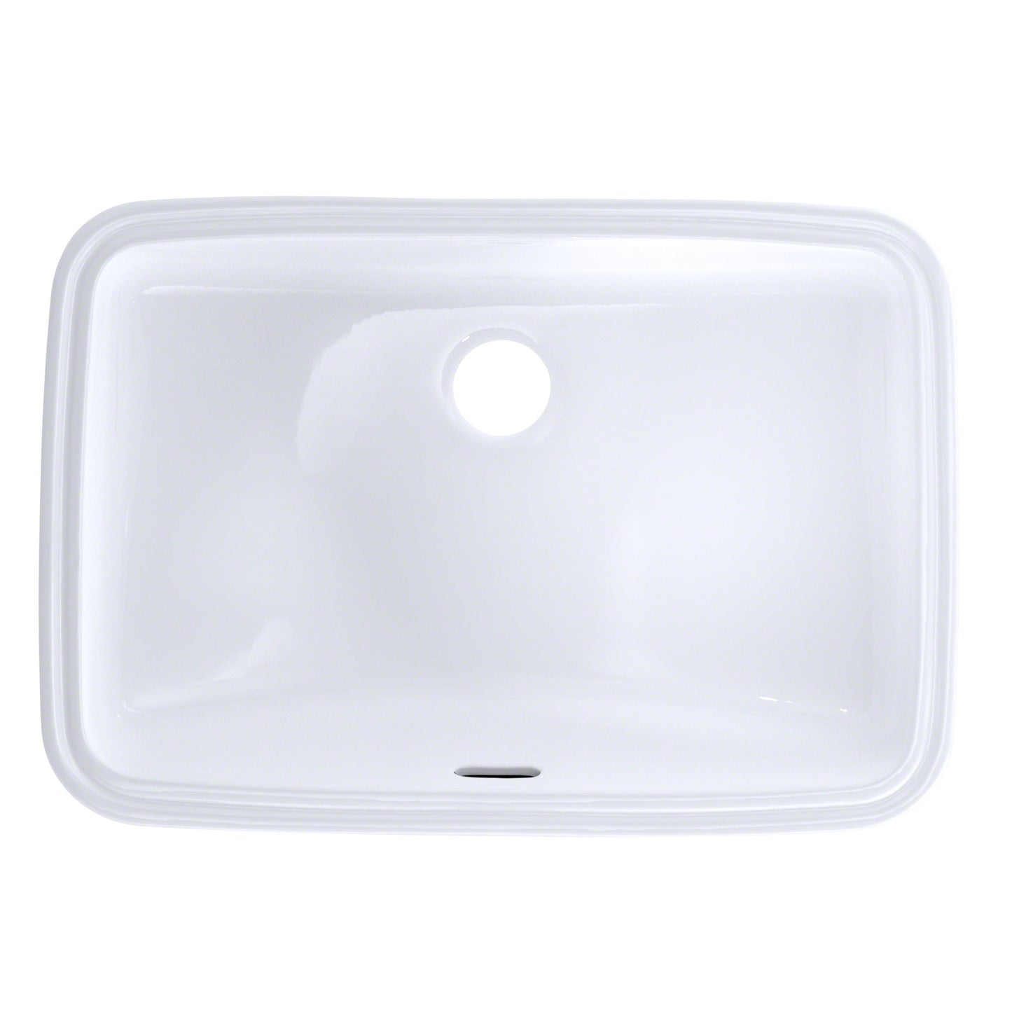 Toto LT542G#01 - 19" X 12-3/8" Undermount Bathroom Sink - Cotton White