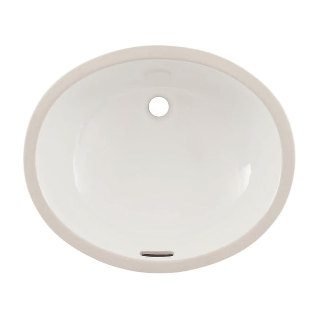 LT569#01 - 17" x 14" Undermount Bathroom Sink - Cotton White