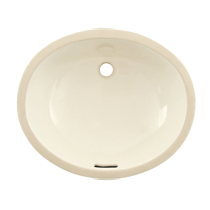 LT569#12 - 17" x 14" Undermount Bathroom Sink - Sedona Beige