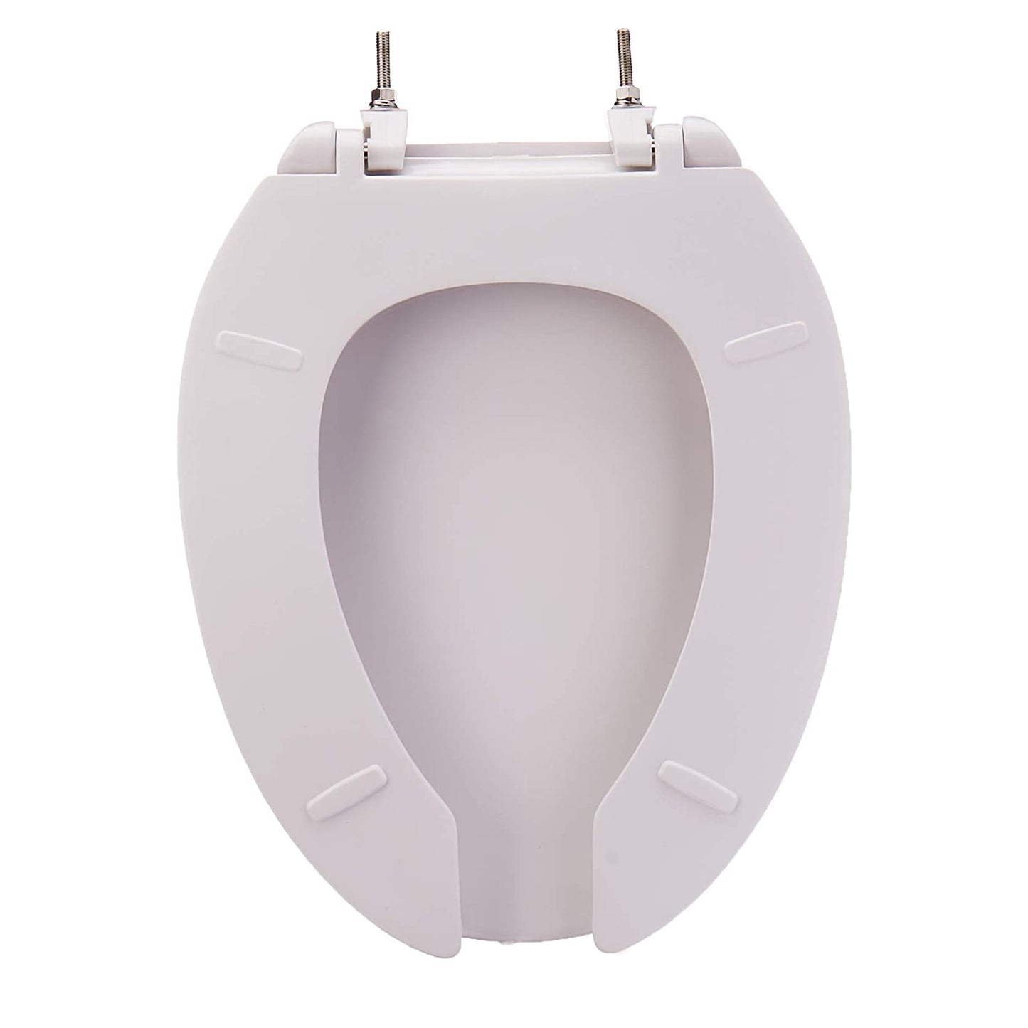 SC134#01 - Elongated Commercial Toilet Seat- Cotton White