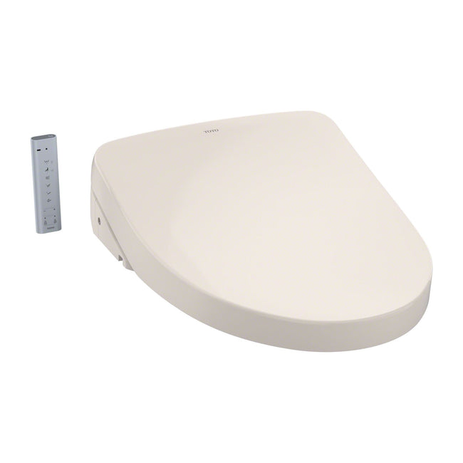 Toto SW3056#12 - Washlet S550E Elongated Bidet Seat with Remote and Dual Action Spray - Sedona Beige