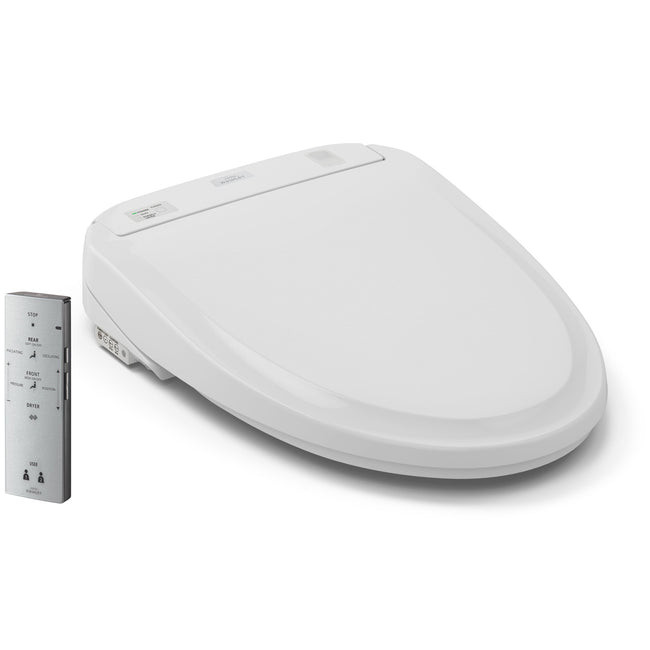 WASHLET S573 Round Bidet Toilet Seat in Cotton White