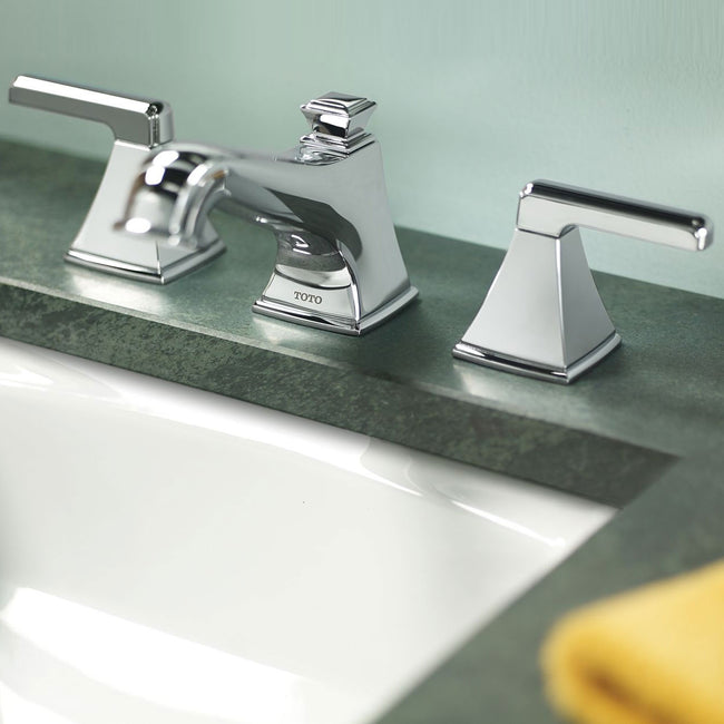 Connelly Two Handle Widespread Bathroom Faucet - Polished Chrome - TL221DD12#CP