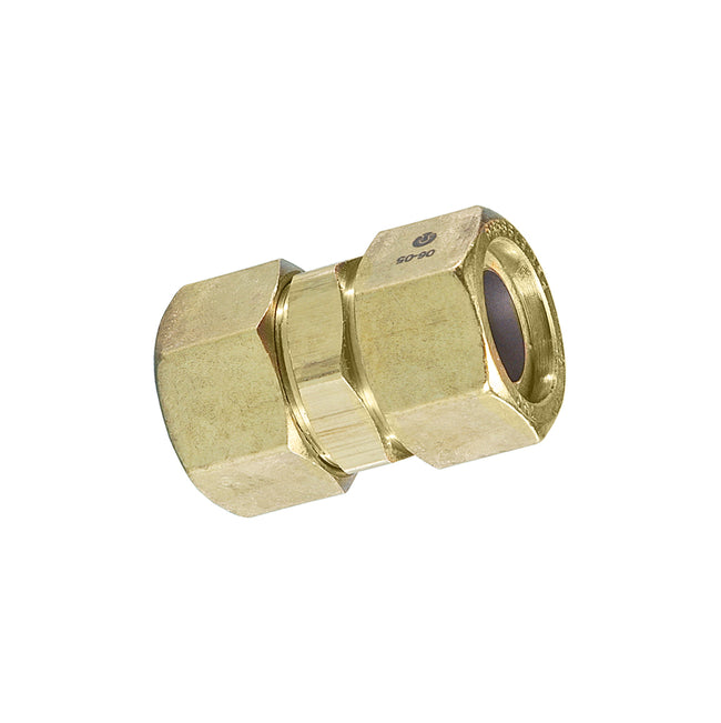 FGP-CPLG-750 - AutoFlare Brass Coupling for TracPipe and CounterStrike - 3/4"