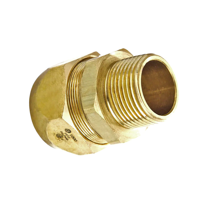 FGP-SFST-1000 - AutoSnap Male Straight Snap-on Fitting for TracPipe CounterStrike - 1" MNPT