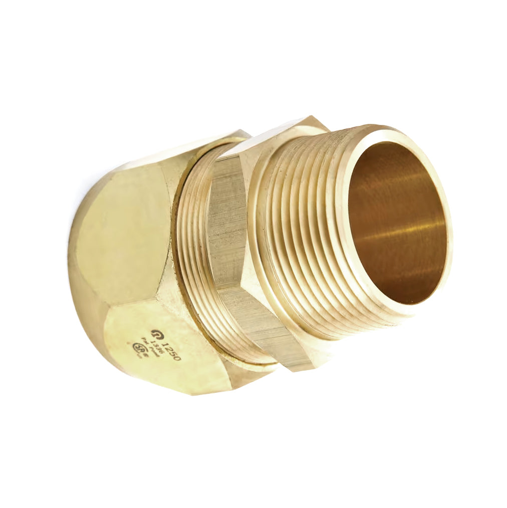 FGP-SFST-1250 - AutoSnap Male Straight Snap-on Fitting for TracPipe CounterStrike - 1-1/4" MNPT