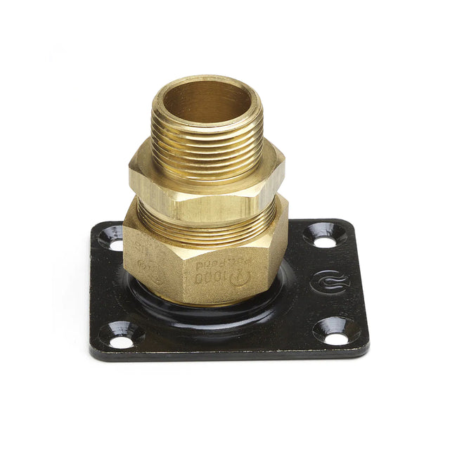 FGP-SRFG-1000 - AutoSnap Steel Flange Mount for TracPipe CounterStrike - 1" MPT