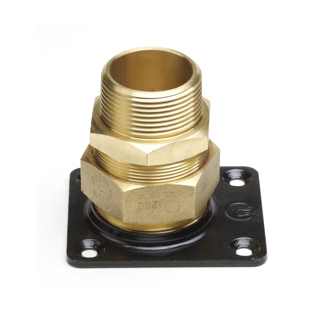 FGP-SRFG-1250 - AutoSnap Steel Flange Mount for TracPipe CounterStrike - 1-1/4" MPT