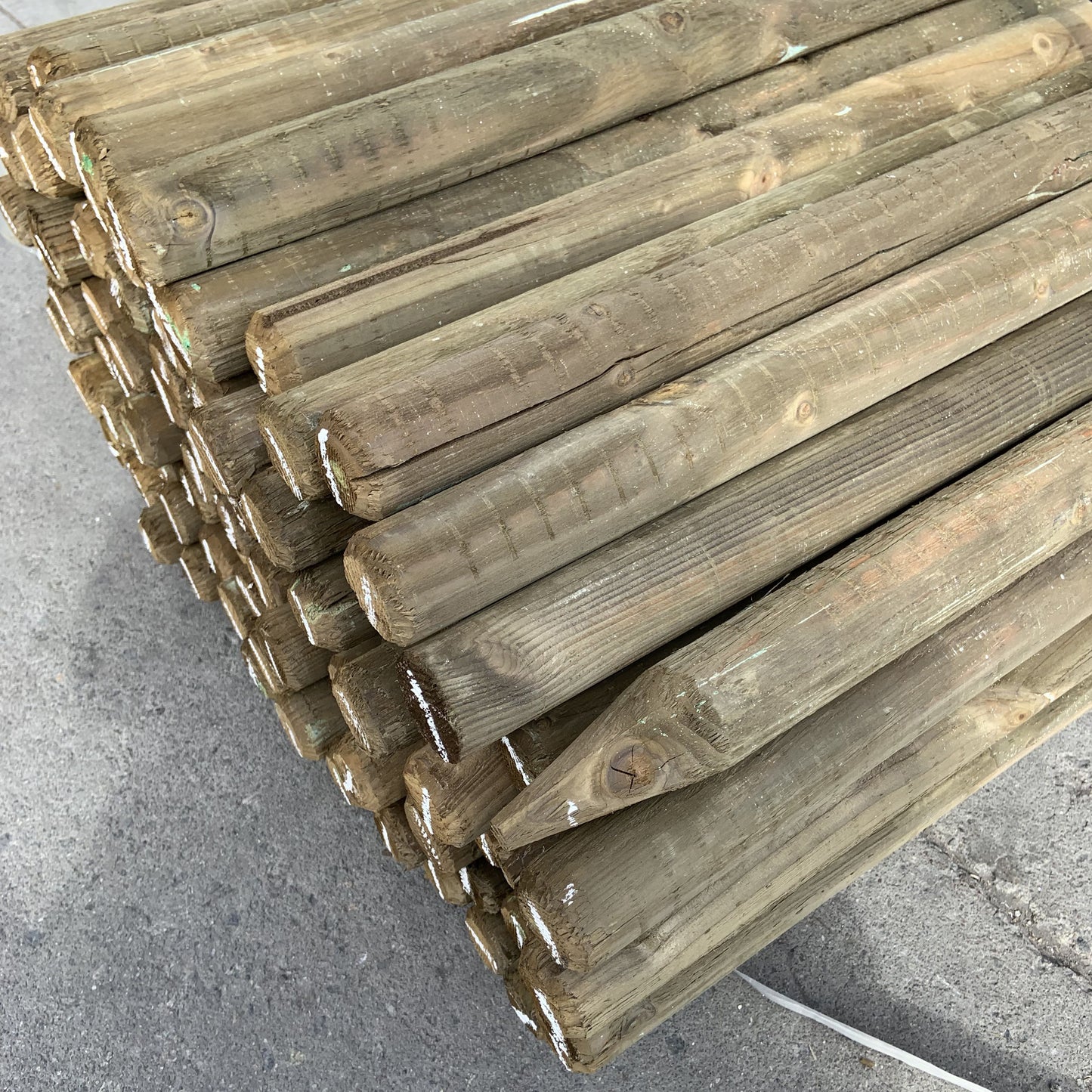 Pressure Treated Wooden Tree Stake, 2" x 95"