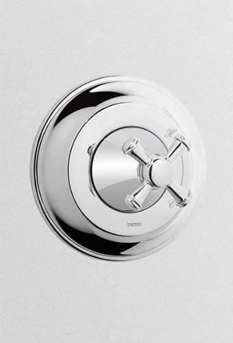 Toto TS220P#PN - Vivian Single Handle Pressure Balanced Shower Valve Trim Only with Cross Handle- Po