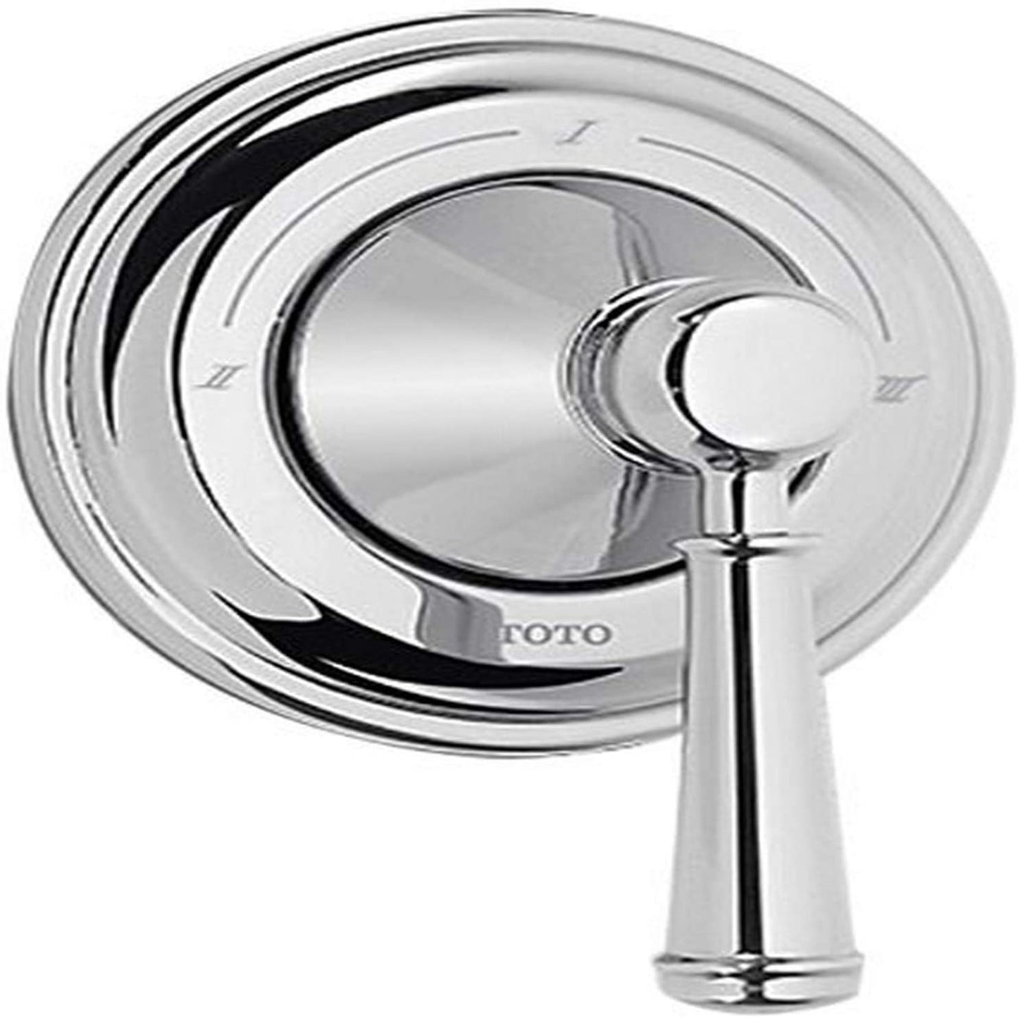 Toto TS220XW1#PN - Vivian Three-way Diverter Trim- Lever Handle- Polished Nickel