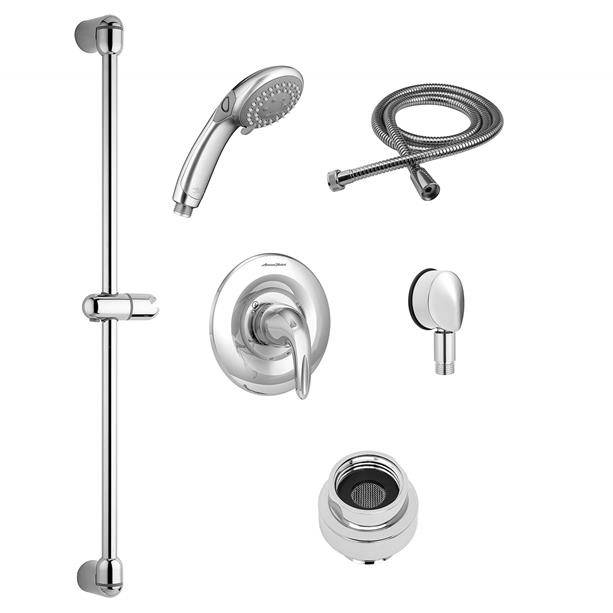 TU662221.002 - Commercial Shower System Kit for Flash Rough Valve - 2.5 GPM with H